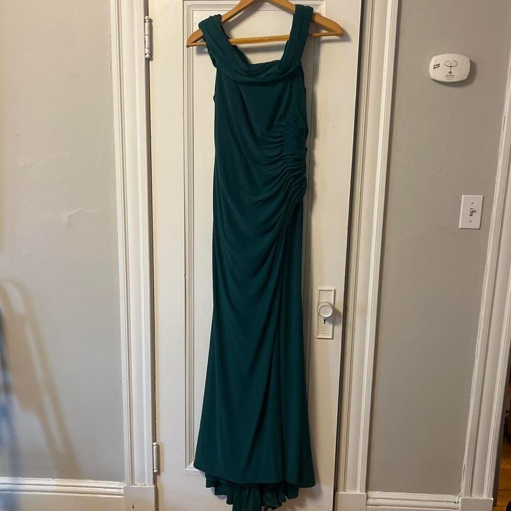 Ieena-for-mac-duggal Women's Green Dress